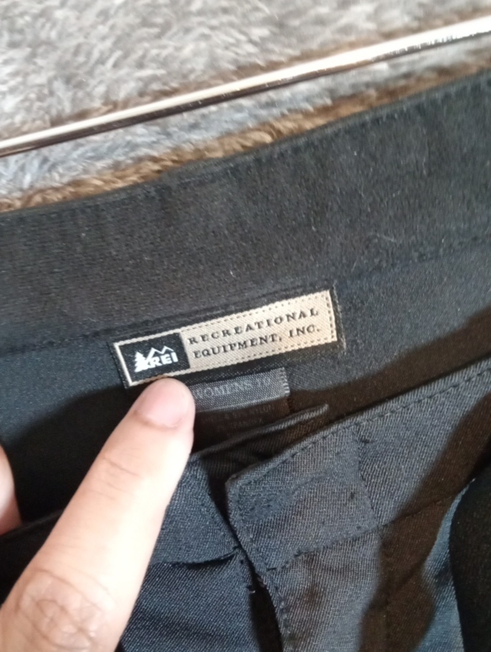 REI Recreational Equipment Hiking Womens Pants Outdoors Gorpcore Sz 10 - Picture 2 of 12